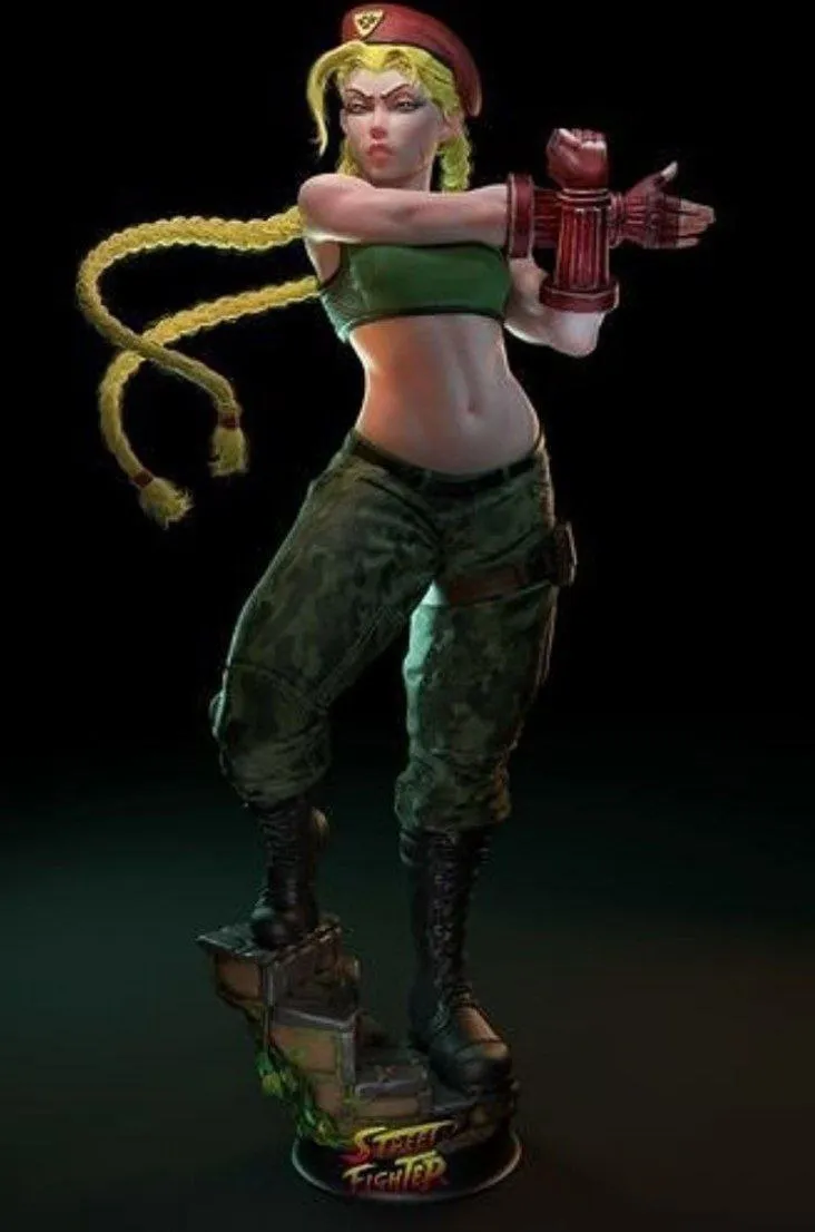 Cammy Street Fighter Statue
