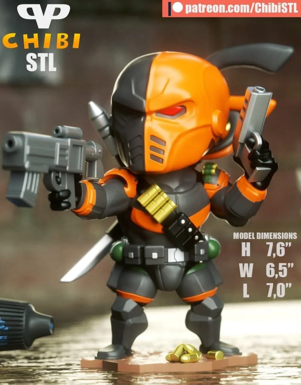 Deathstroke Chibi