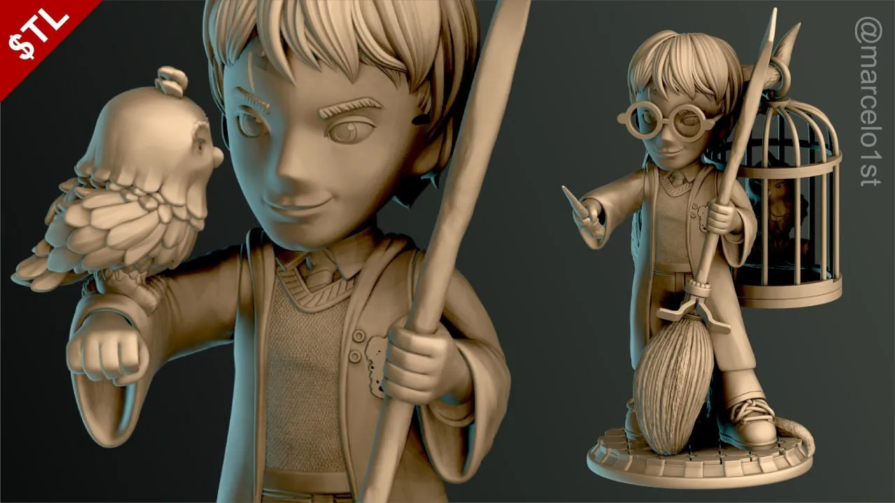 Harry Potter Fanart Chibi
