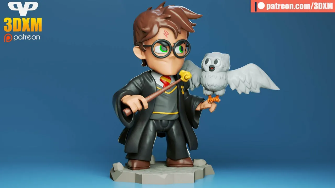 Harry Potter Chibi - 3DXM