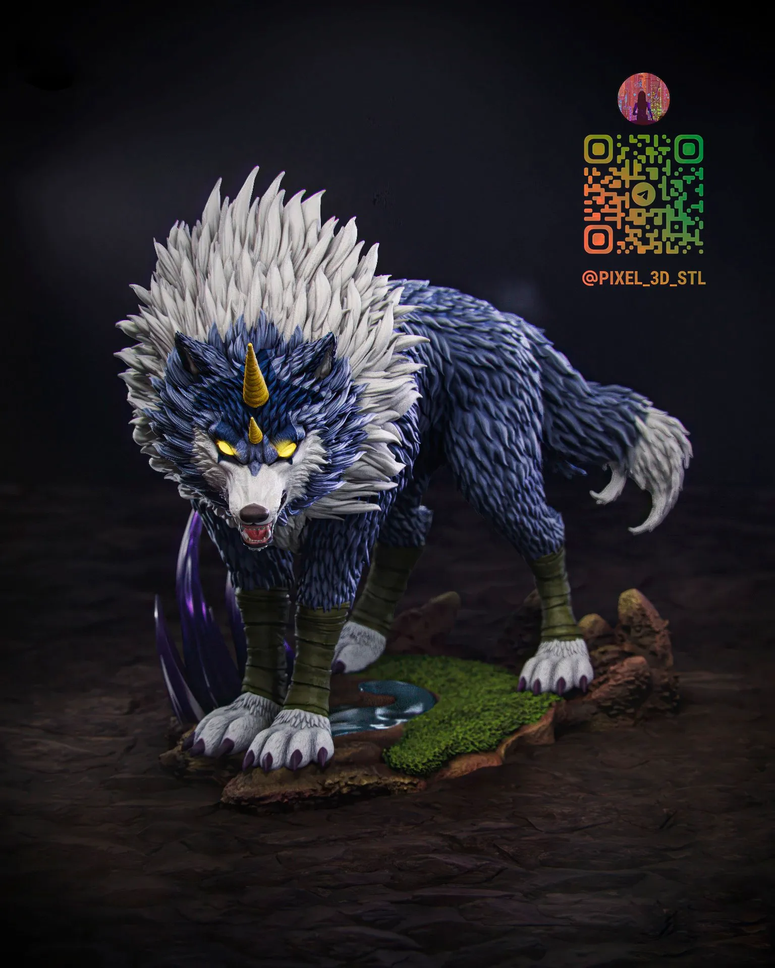 3D STL Rimuru Tempest Ranga Tensei Shitara Slime Datta Ken