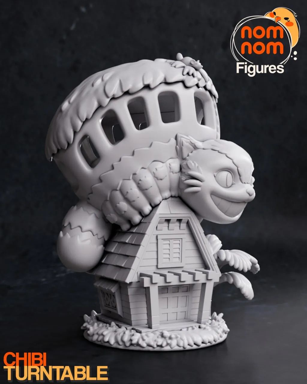 Chibi Catbus - My Neighbour Totoro - NomNom Figures