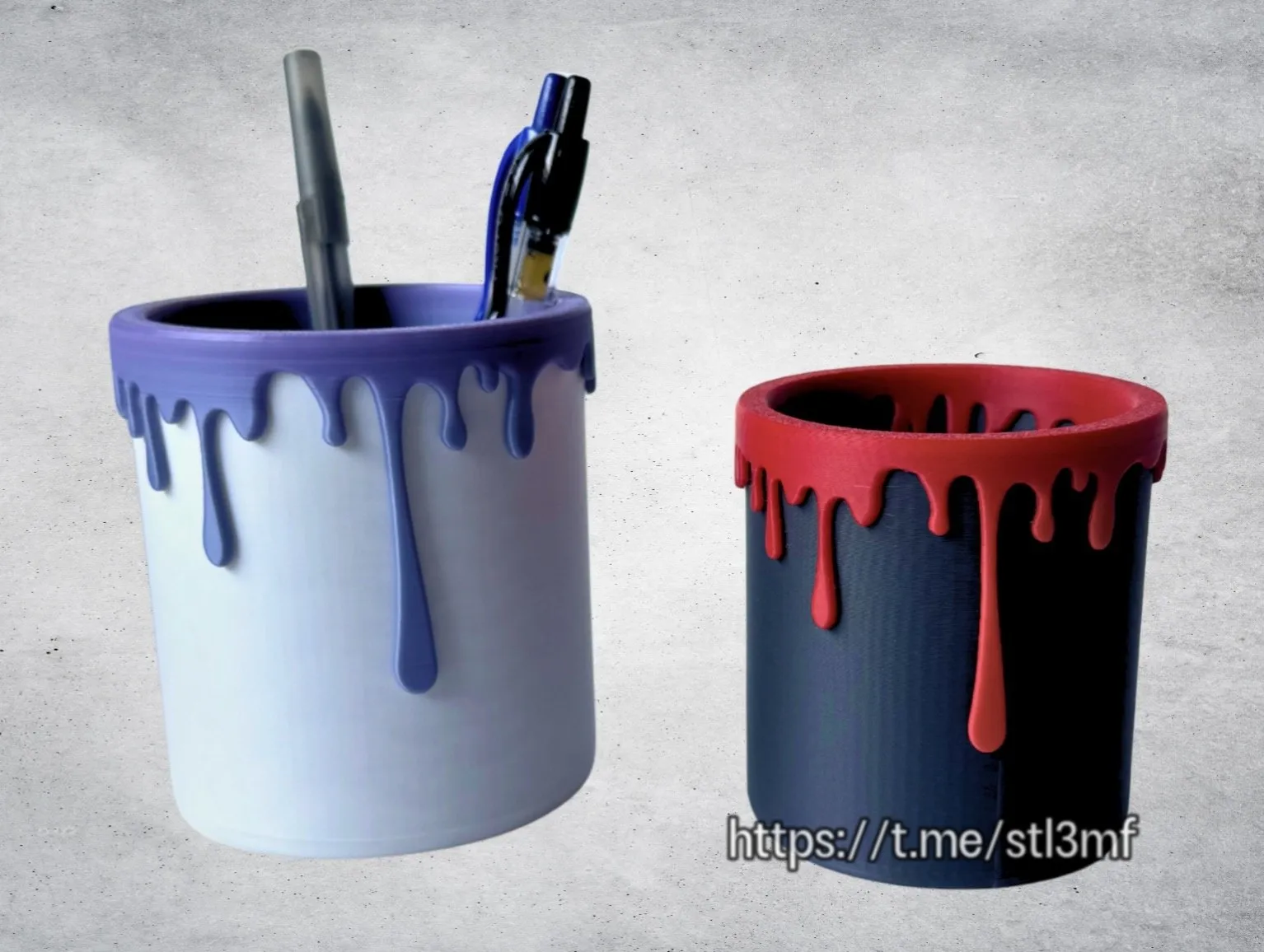 @ Pen Holder Topper FINAL Stls