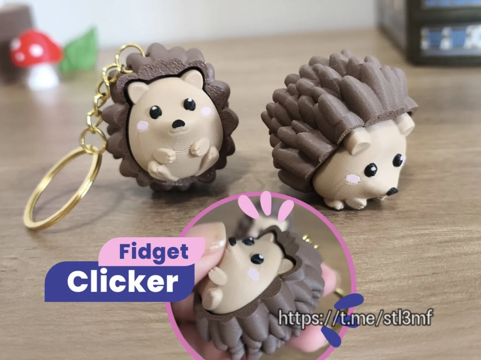 @ Fidget Clicker By Bluverie Studio Stls