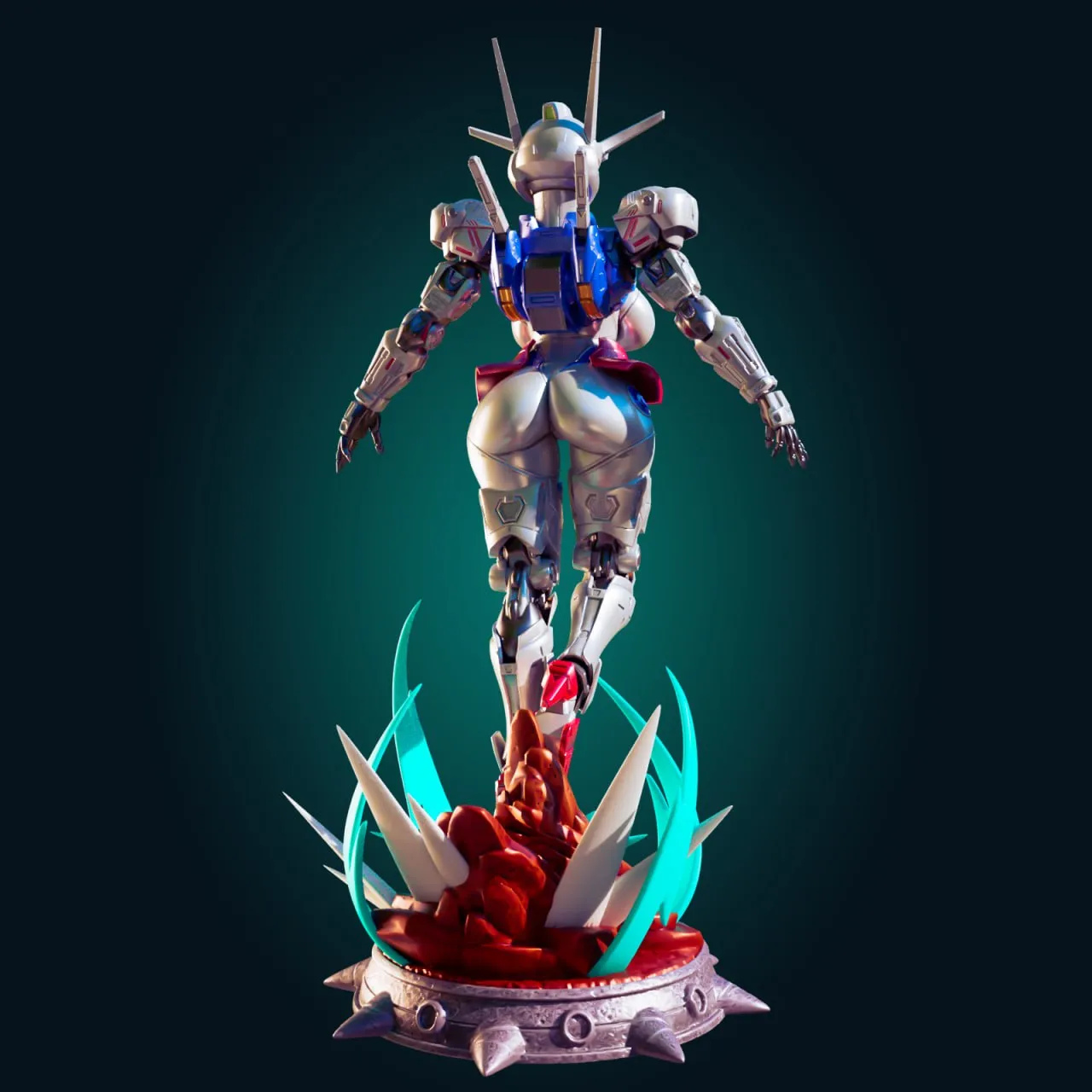 Officer Rhu – Aerial Gundam Mecha Girl