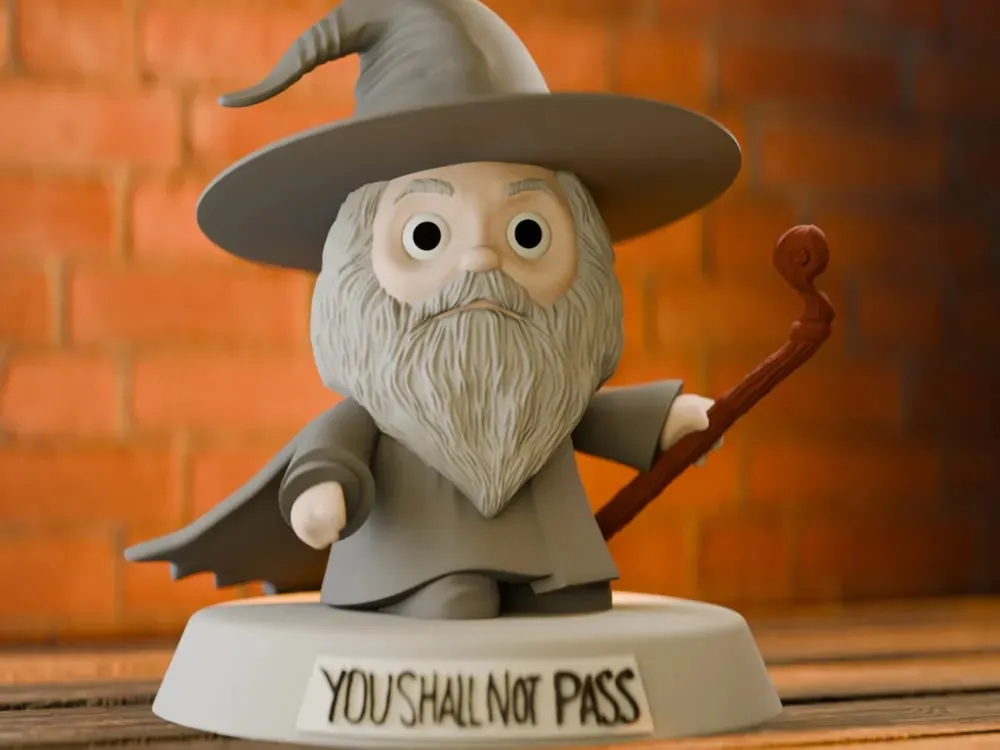 GeekSculpt3D - Gandalf