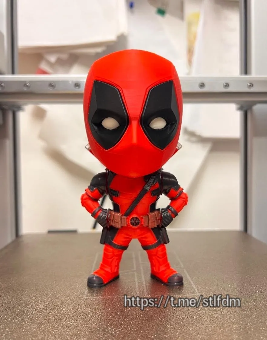 Deadpool 3mf Componibile Stls