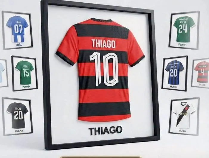 Quadro Camisa Flamengo