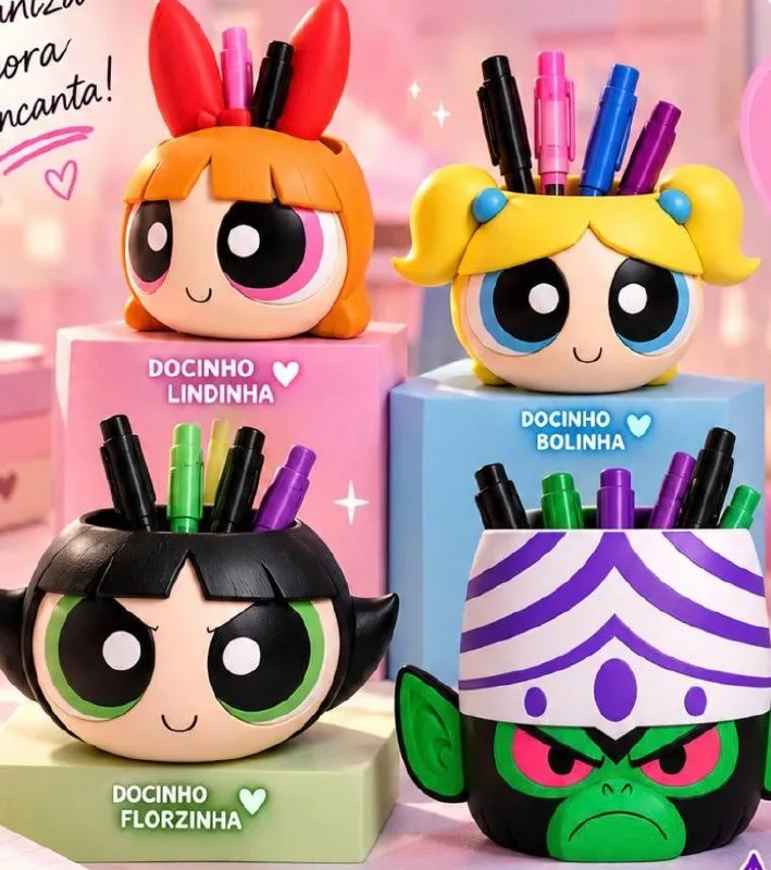 Powerpuffgirls Planters 3 0