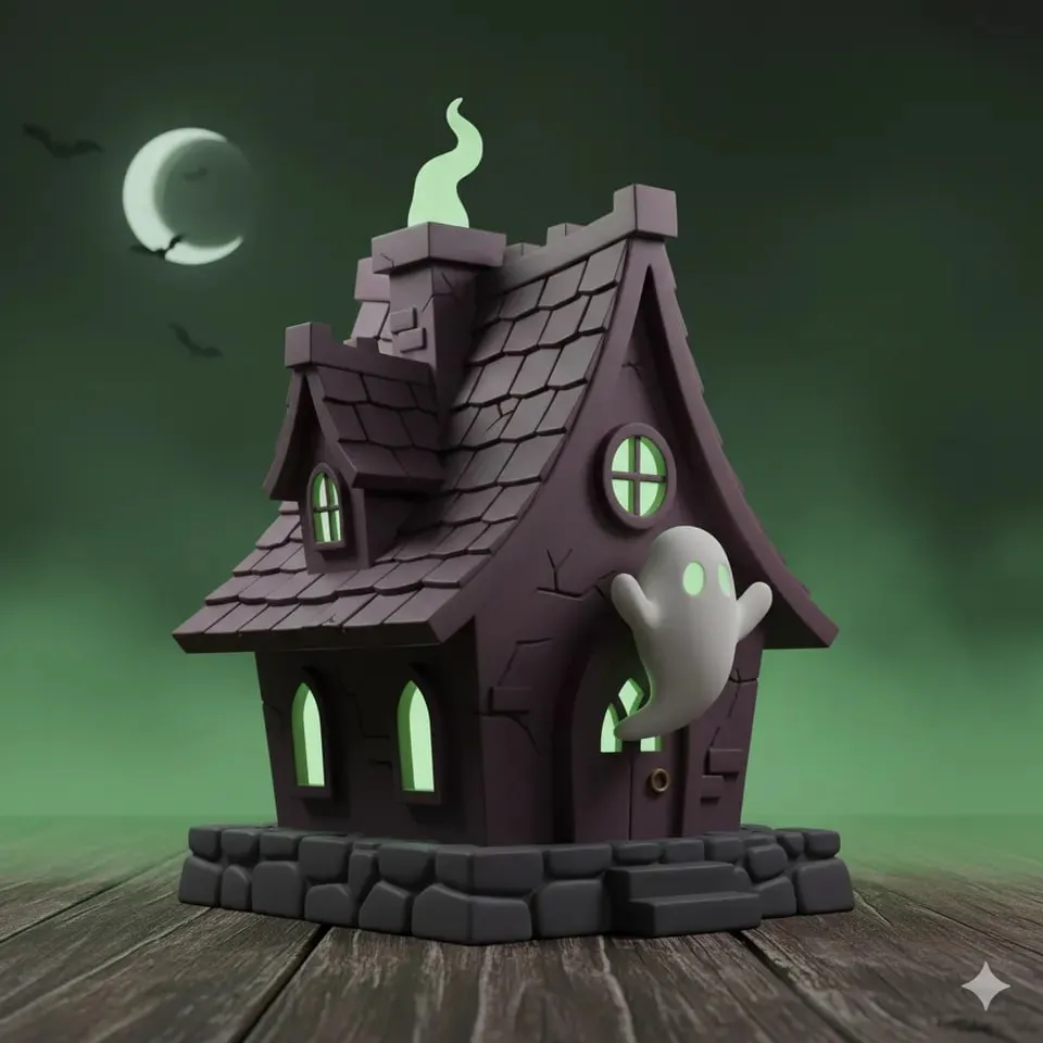 Halloween-House-Model Files