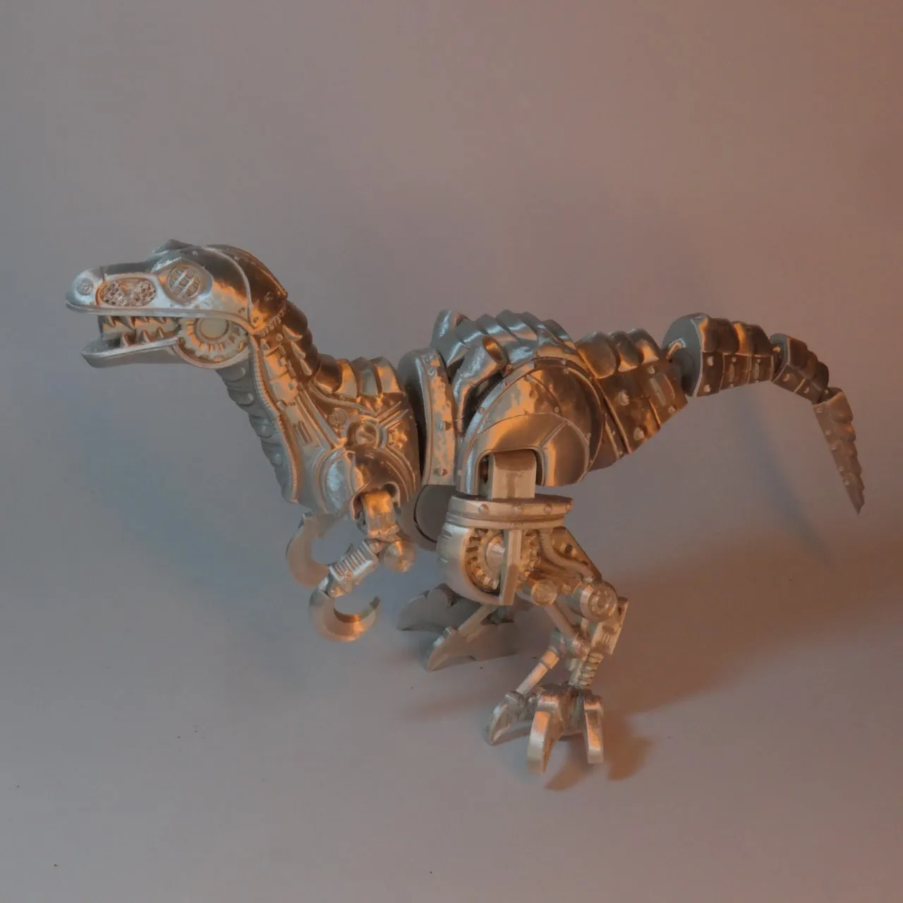 Steampunk Velociraptor STLs
