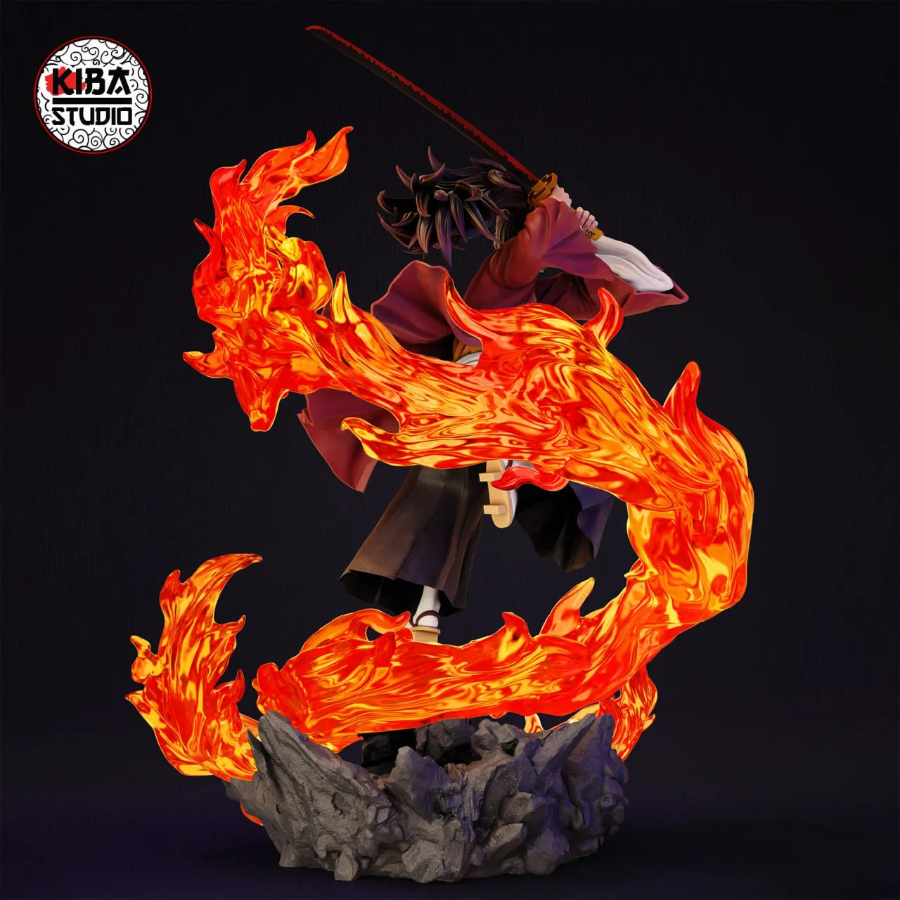 Yoriichi Tsugikuni Demon Slayer Kiba Studio