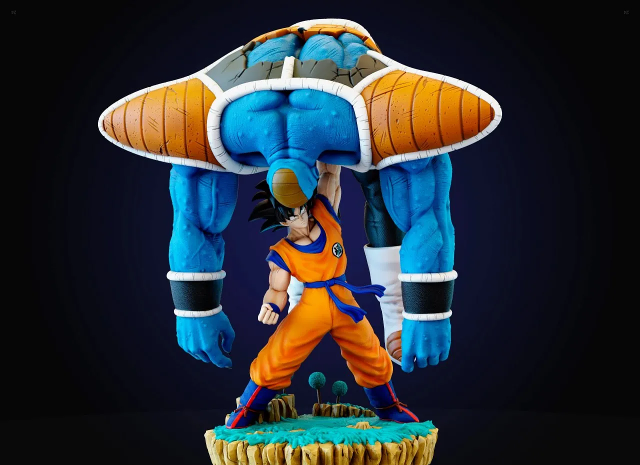 Burter Vs Goku