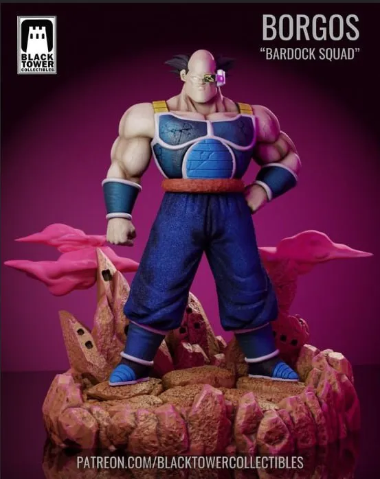 Borgos Escuadron De Bardock Black Tower Collectibles