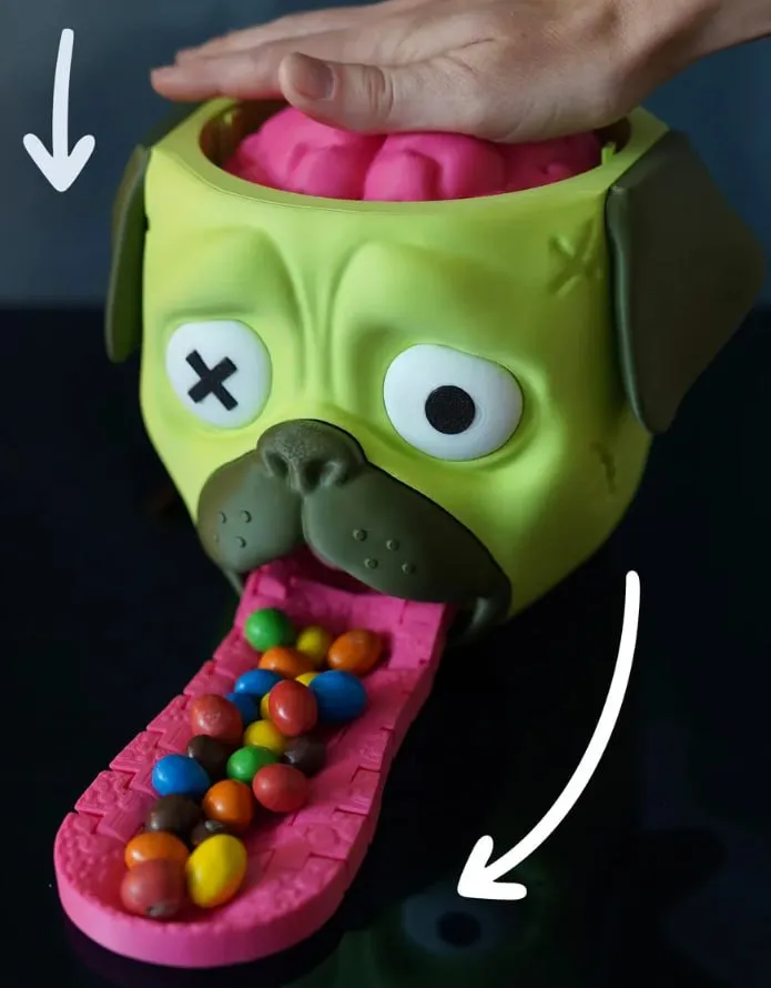 Candy Creeper Pug - Candy Dispenser