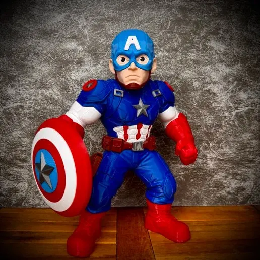 Captain America Fan Art No Ams Multiparts 3mf20260829 1 2f7g3