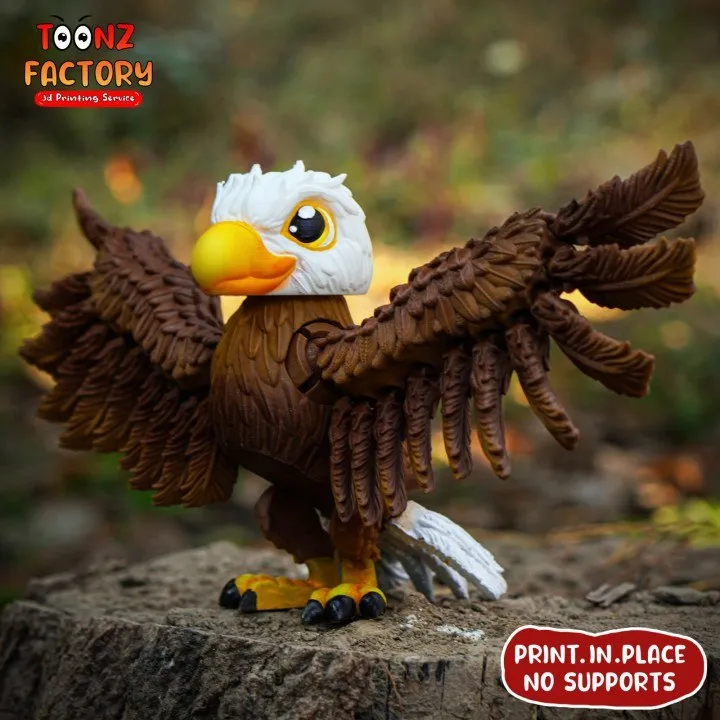 Print-In-Place-Cute-Flexi-Eagle