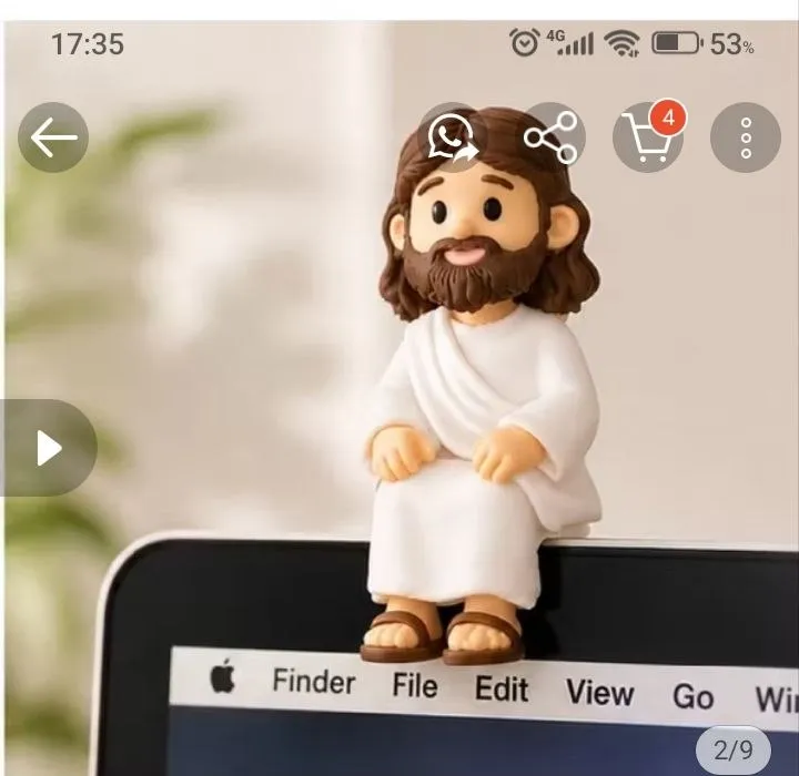 Jesus Sitting Multipart 75mm
