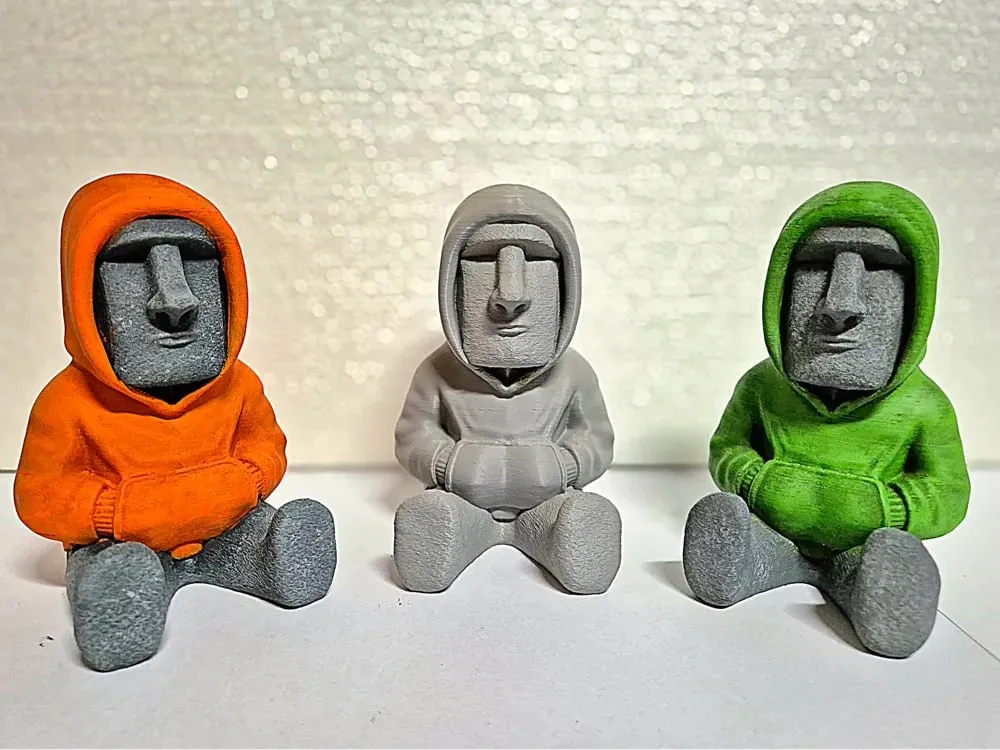 Moai In Hoodie