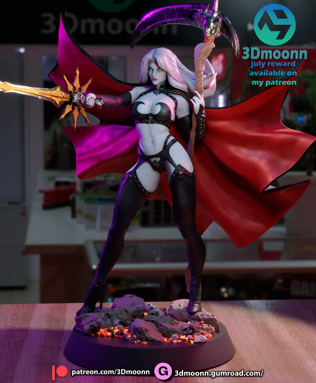 3DMoonn – Lady Death