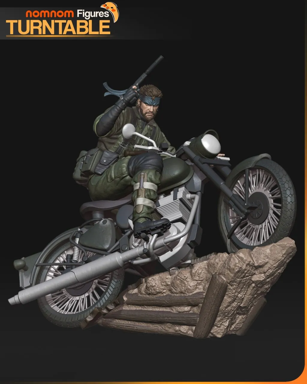 Nomnom Figures – Naked Snake – Metal Gear Snake Eater