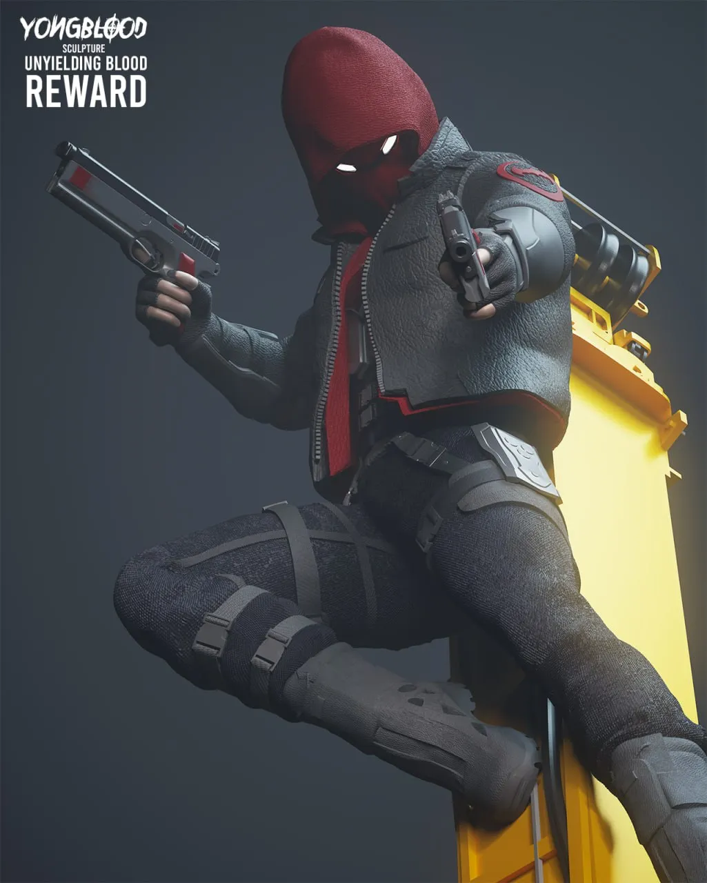 Yongblood Sculpture – Red Hood 2