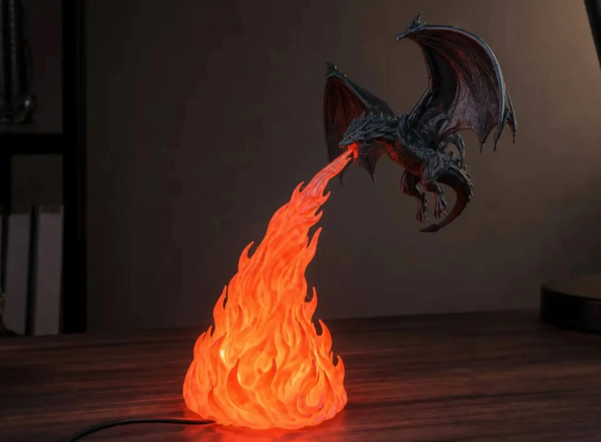 Dragon Flame Lamp