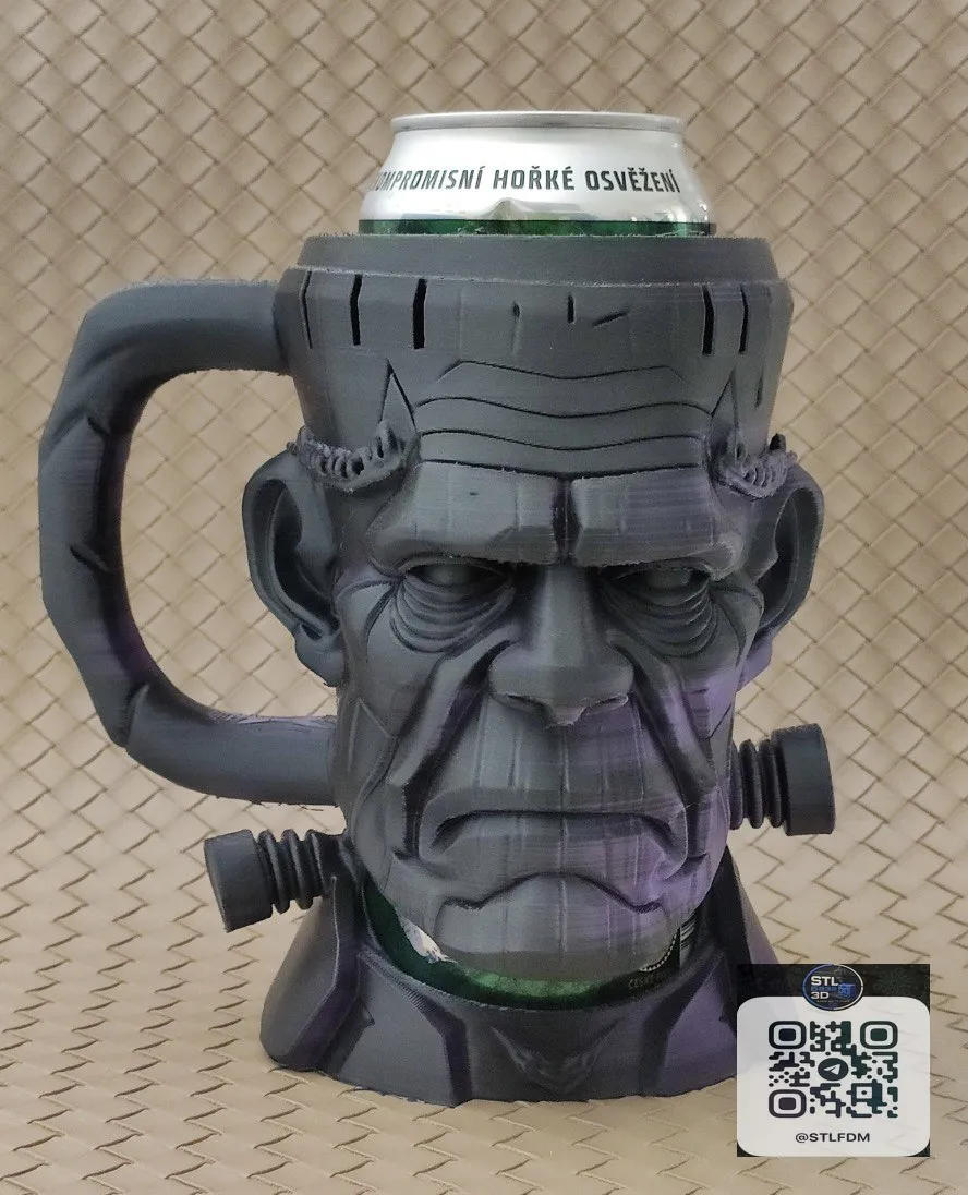 Frankenstein Can Holder Beer Mug