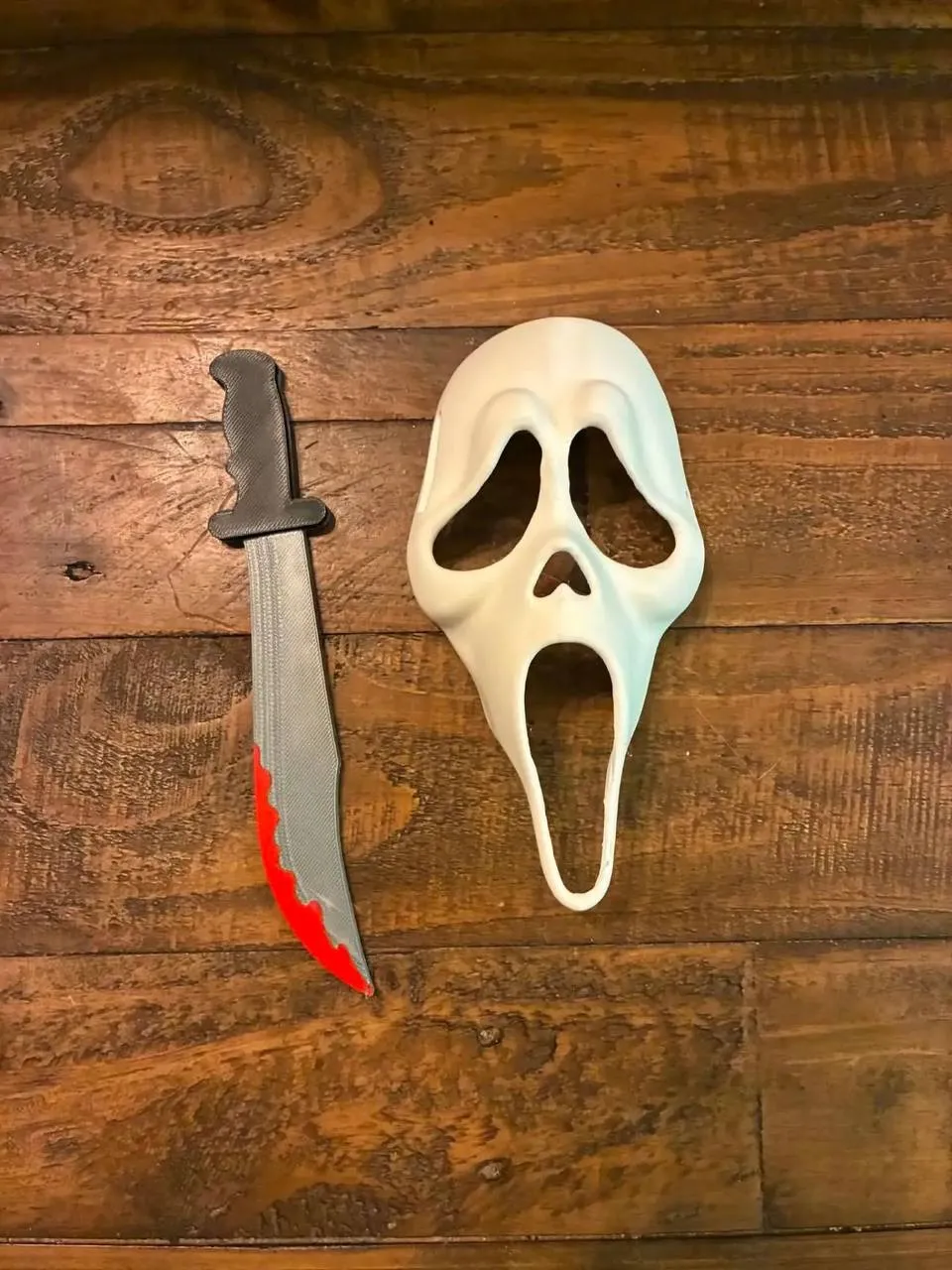 Ghostface Hair Pin MW Stls