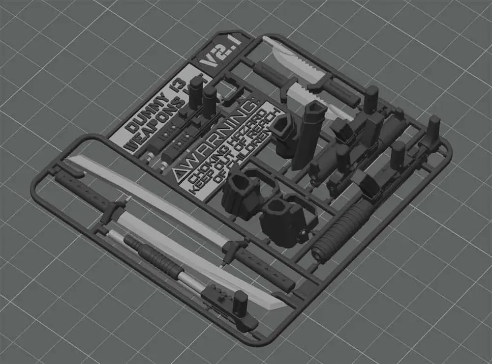 Weapons Pack V2-1-4P