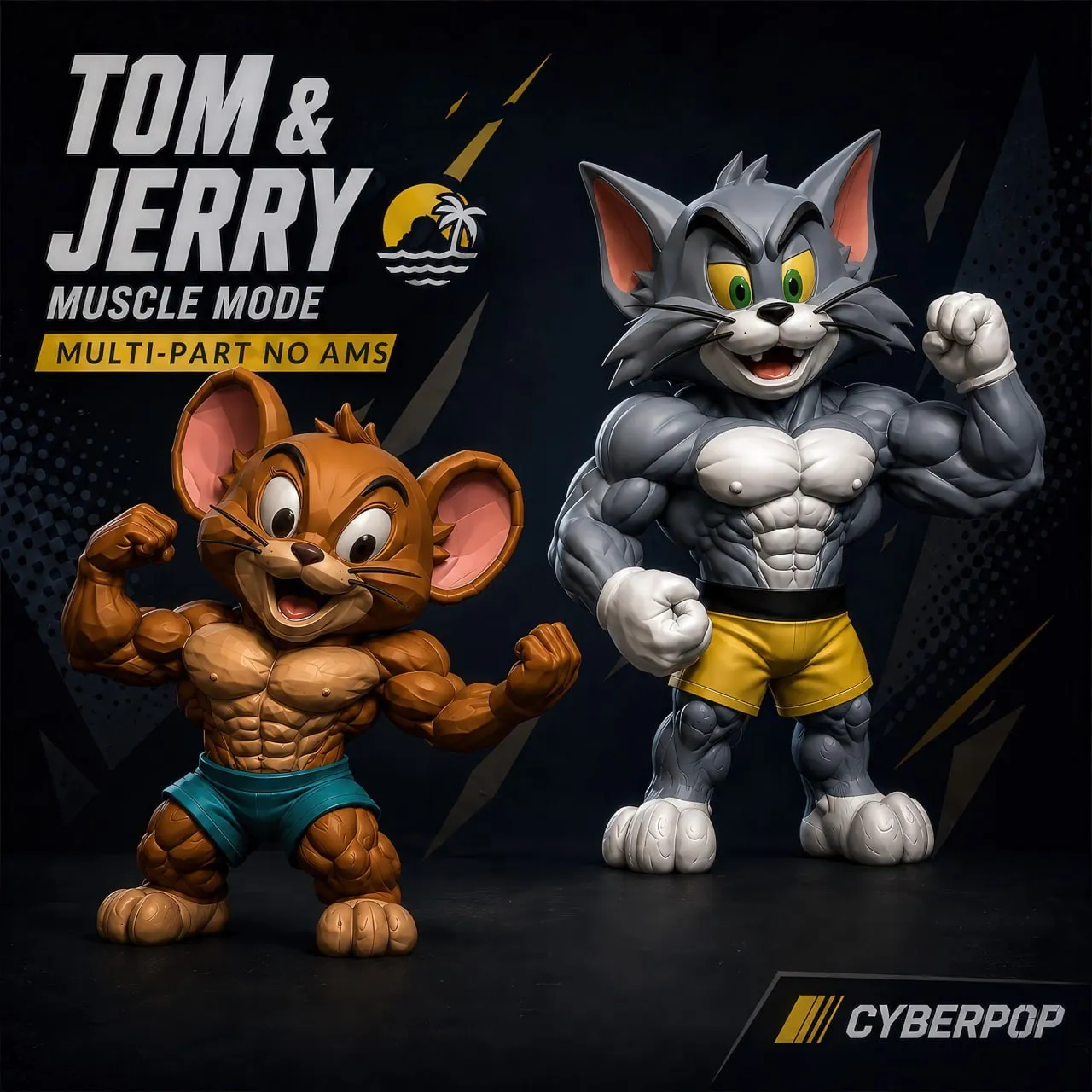 CYBERPOP TOM BUILDPLATE