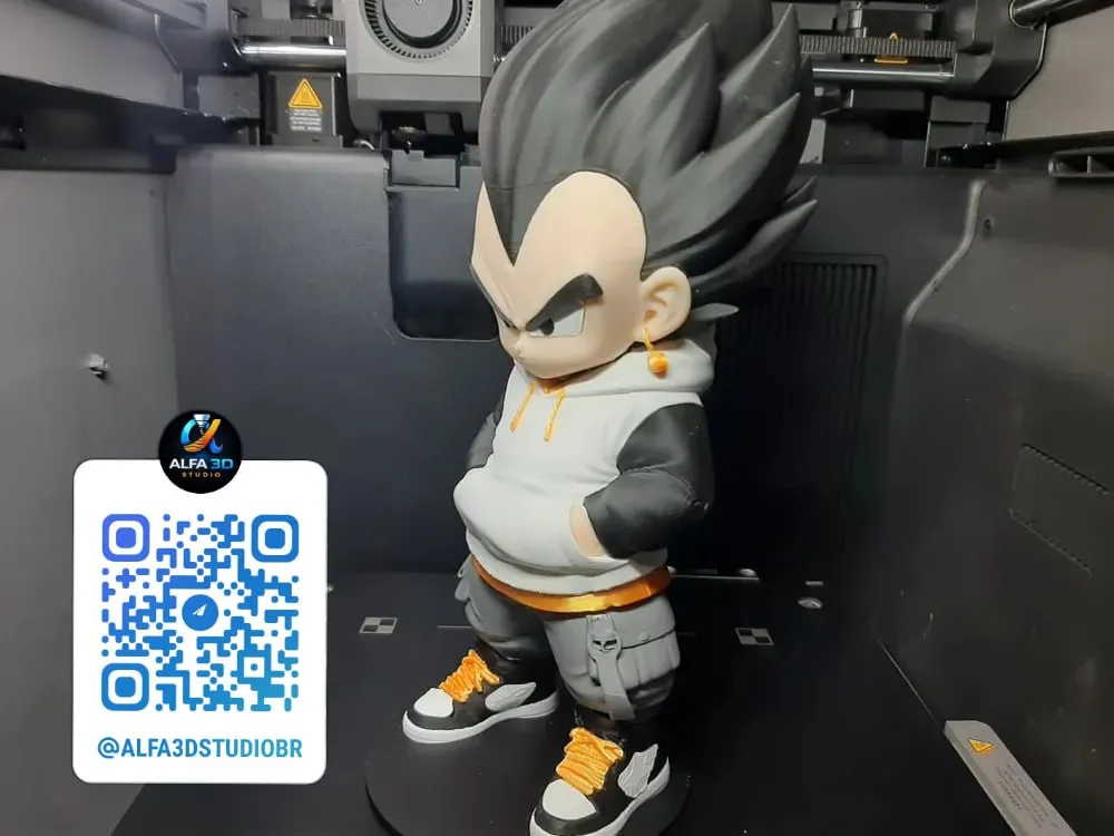 Chibi Urban Vegeta - Streetwear (SEM AMS/Multipartes)