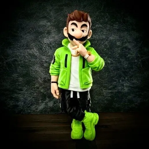 Luigi Urban Vibes V2 Fan Art No Ams Multiparts 3mf20260908 1 Cilh65