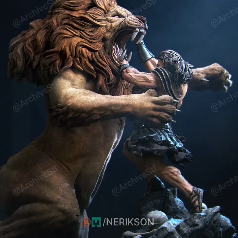 NK Heracles And Nemean Lion