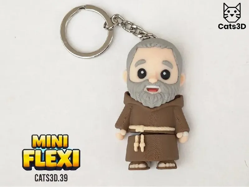 Cats 3D Studio Padre Pio Final Cats3dstudio MakerWorld