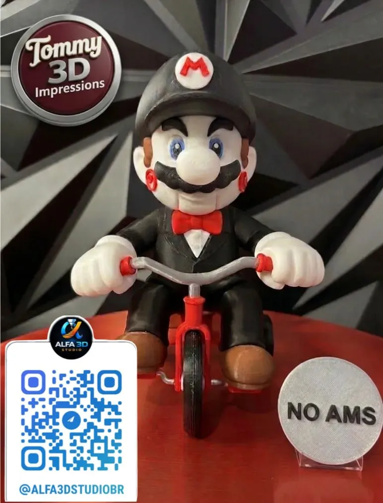 Triciclo Saw Mario NO AMS