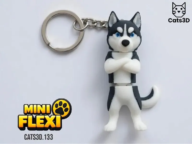 Cats 3D Studio - Husky Final - MakerWorld