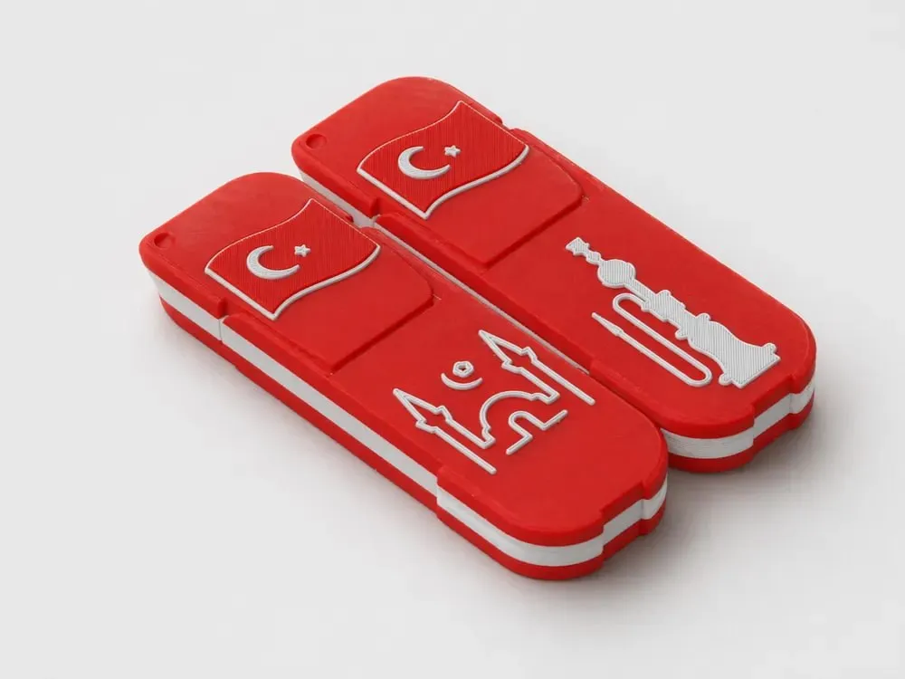 R3D - Llavero TURQUIA