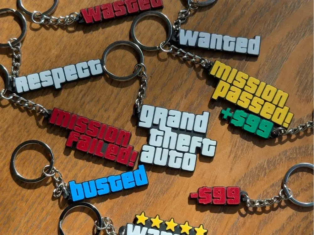 Wantedstars Keychain