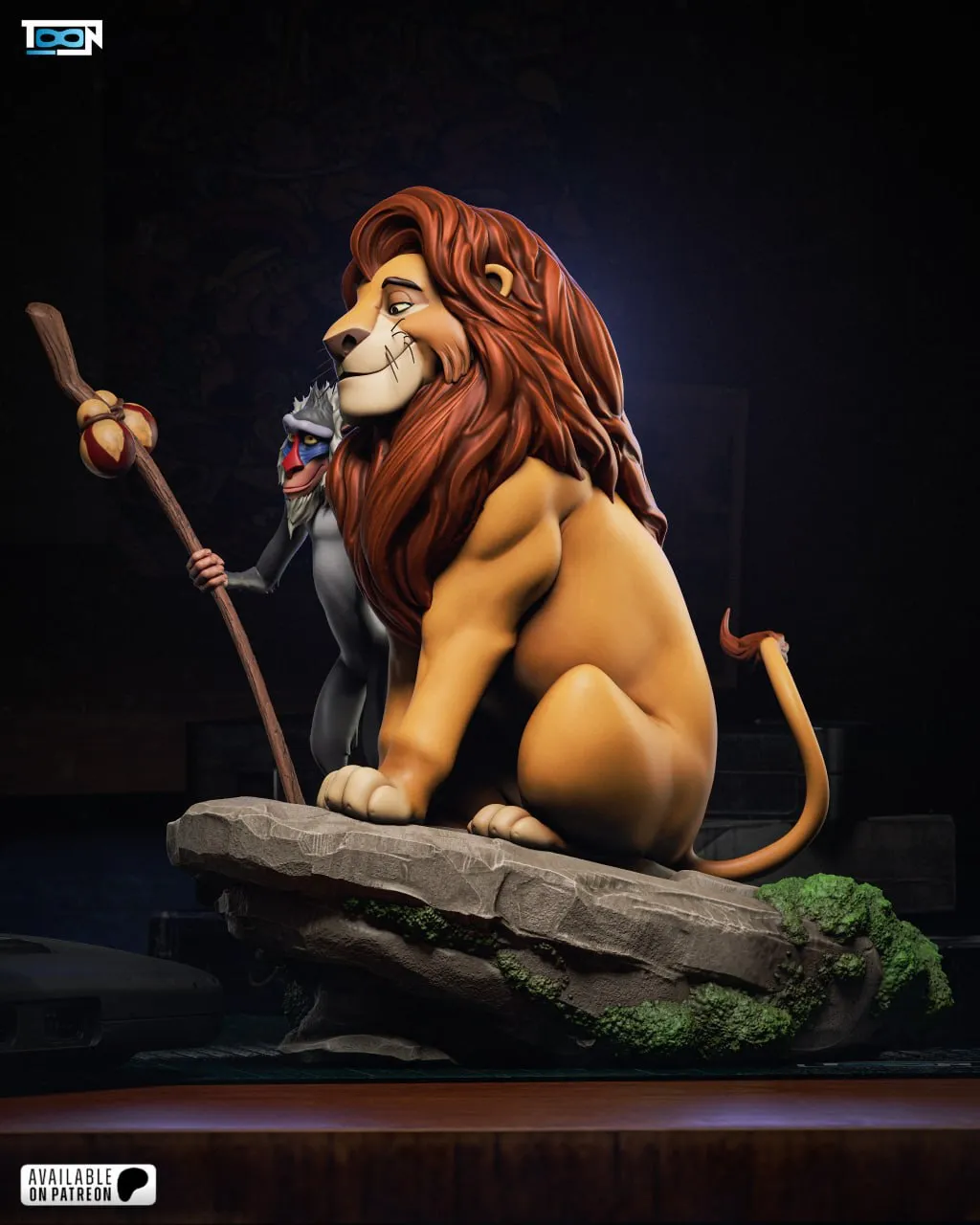 Rafiki And Mufasa