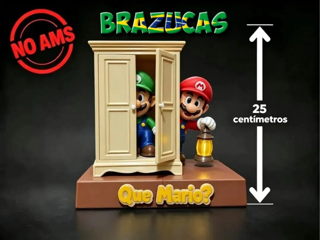 DIEGO MARTINS 3D QUE MARIO DIORAMA NO AMS(BRAZUCAS)