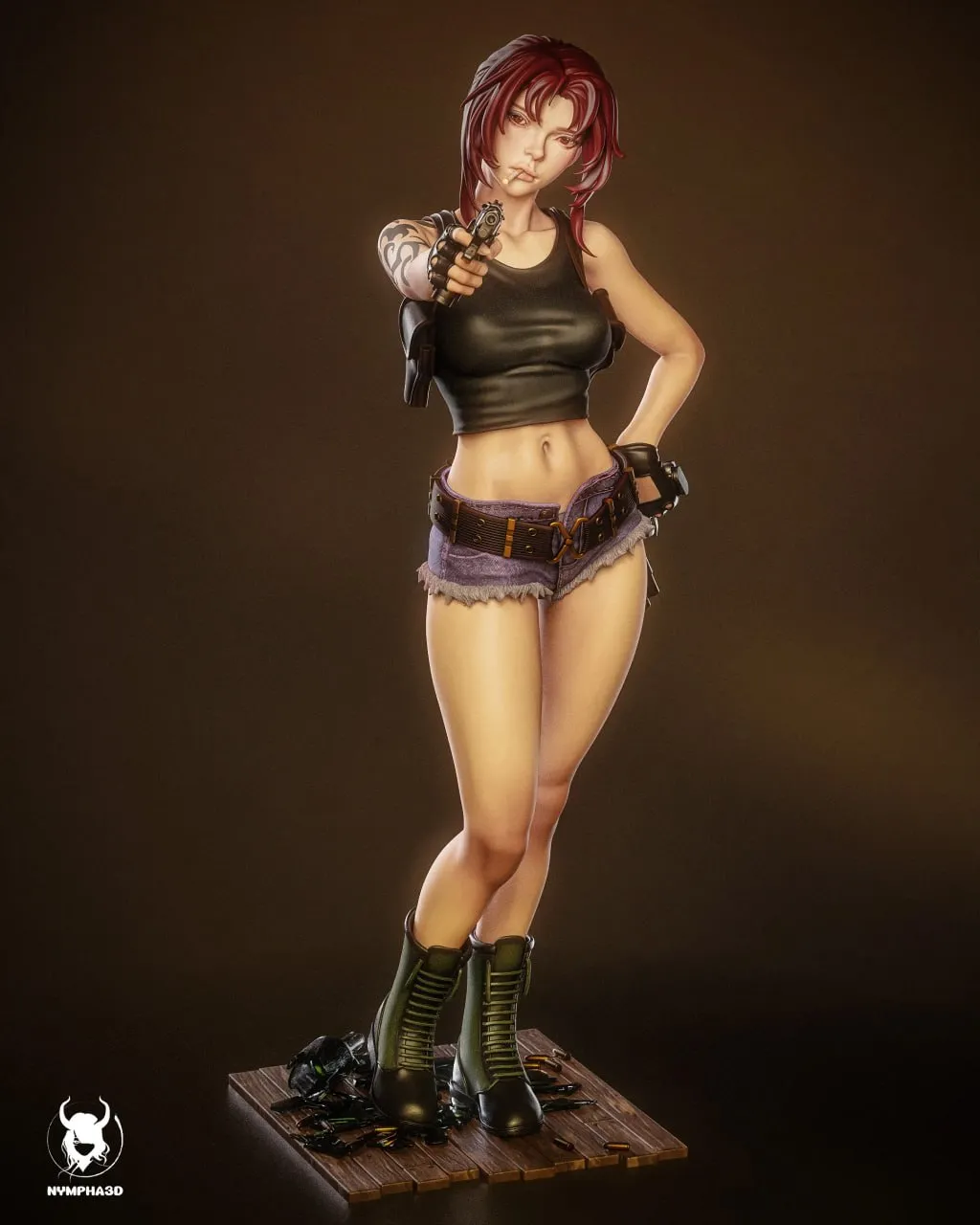 Nympha 3D - Black Lagoon - Revy
