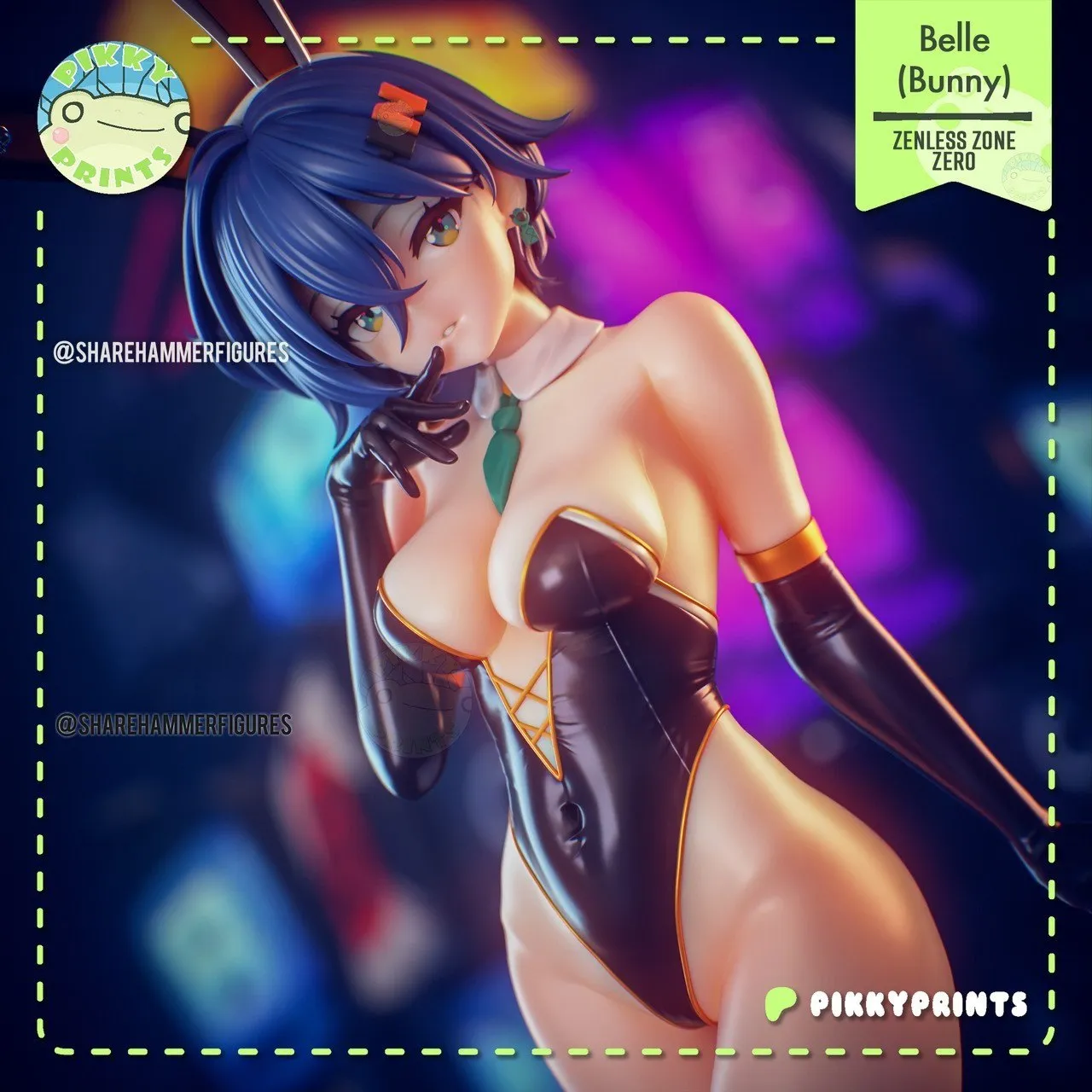 PikkyPrints - Belle Bunny - Zenless Zone Zero