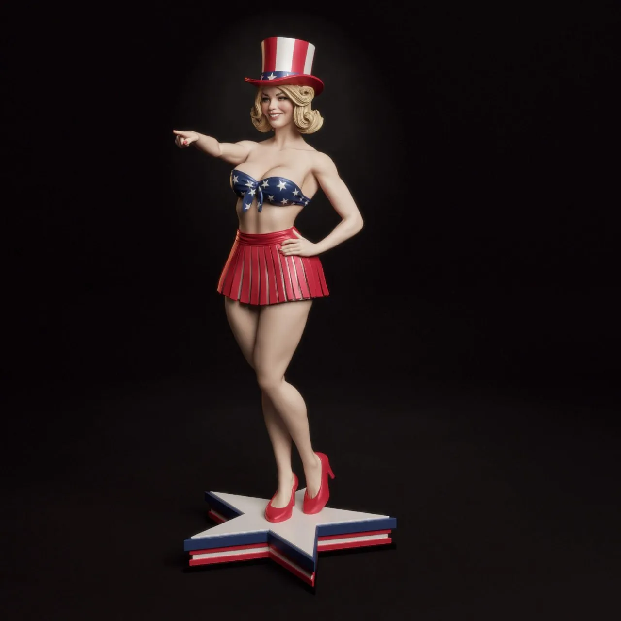 All American Bombshell - Abe3D By Jungles