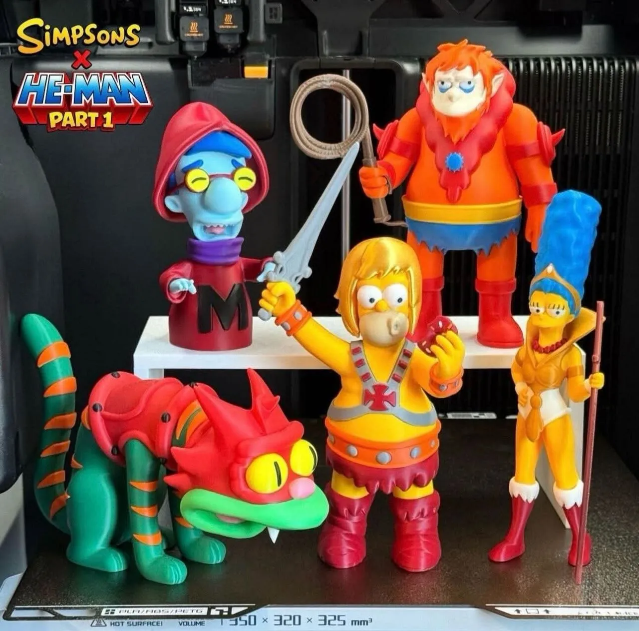 He Man X Simpsons Nostalgic 3D March 2026 Monthly Mashup 1