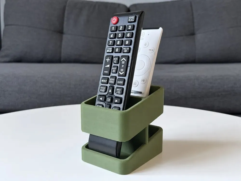 DuoRise 2-Slot Remote Control Holder