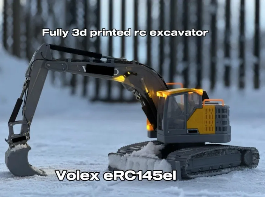 1 14 Volex ERC145el RC Excavator