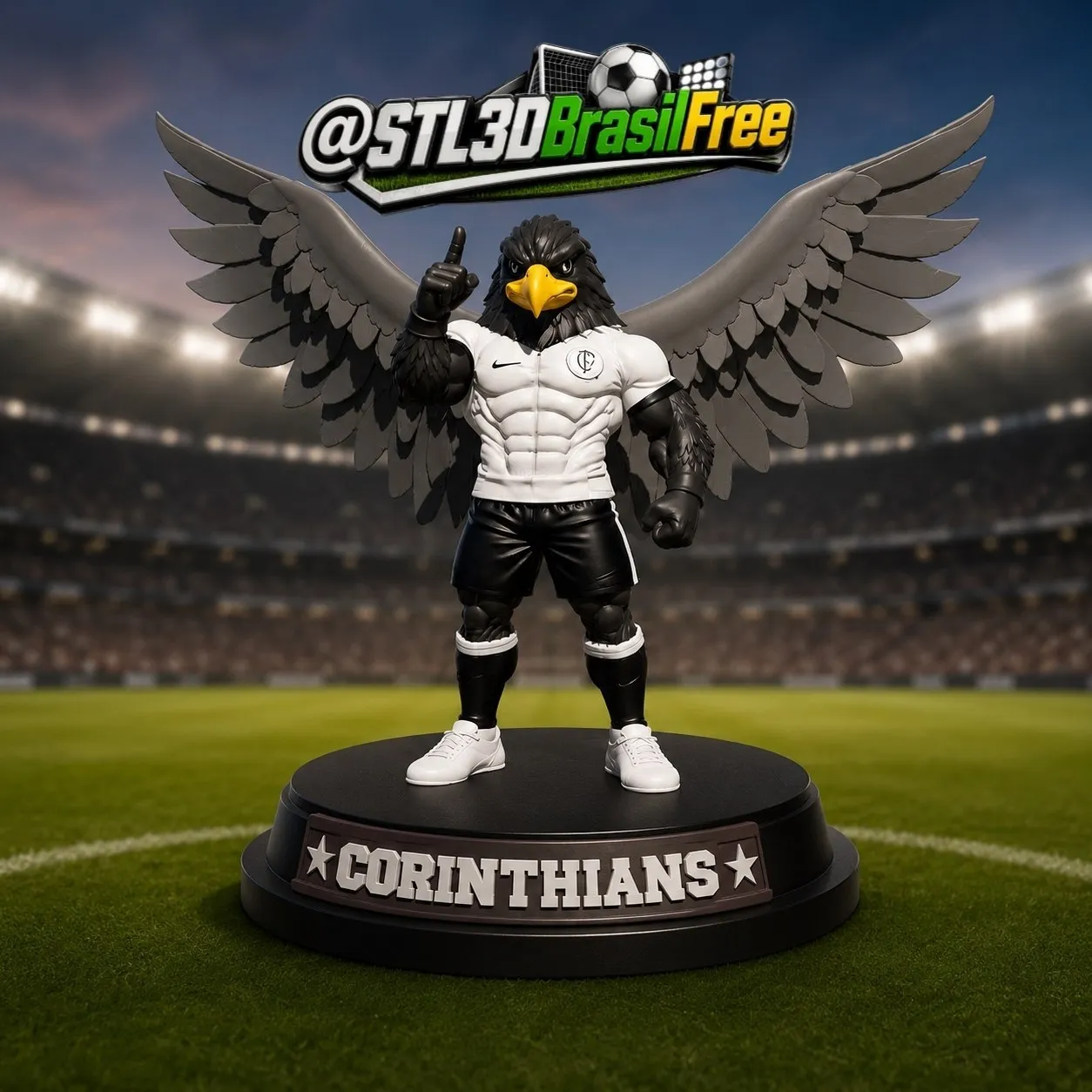Mascote Corinthians Atualizado