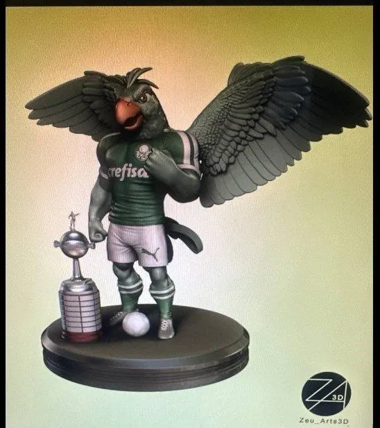 Mascote-Palemeiras-Papagaio