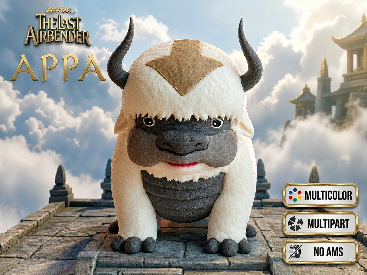 Appa - Avatar O úLtimo Mestre Do Ar